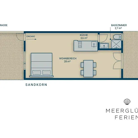 Amselweg - Sandkorn *
